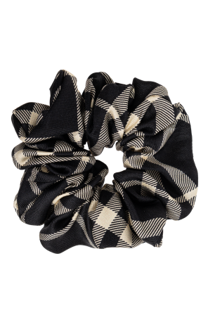 Silk hair scrunchie od Burberry