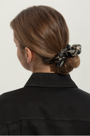 Silk hair scrunchie od Burberry