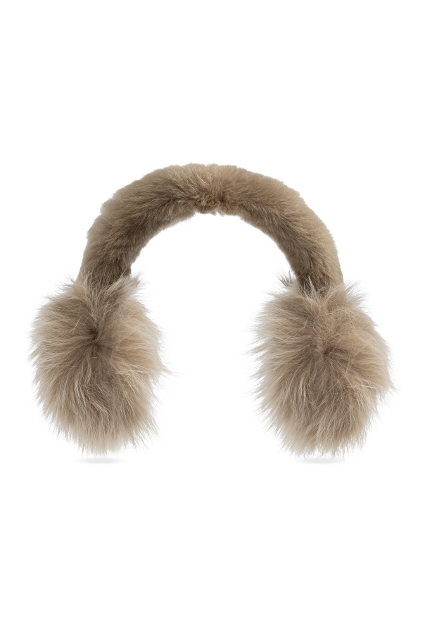 Futrzane earmuffs, zdjęcie 1 Futrzane earmuffs od Burberry