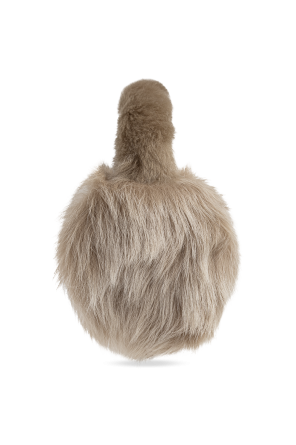 Burberry Futrzane nauszniki