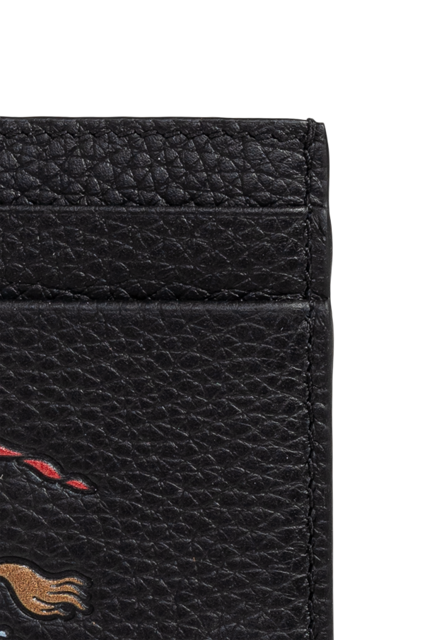 Burberry Funda de cuero para tarjetas