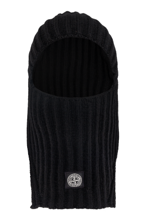 Balaclava with logo patch