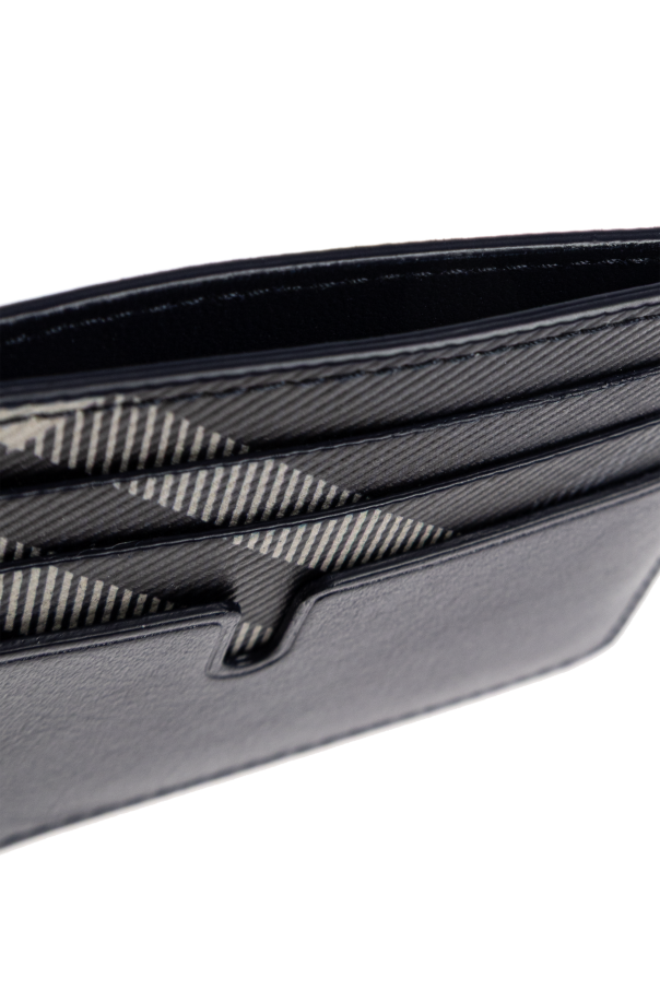 Burberry Leather cardholder with logo