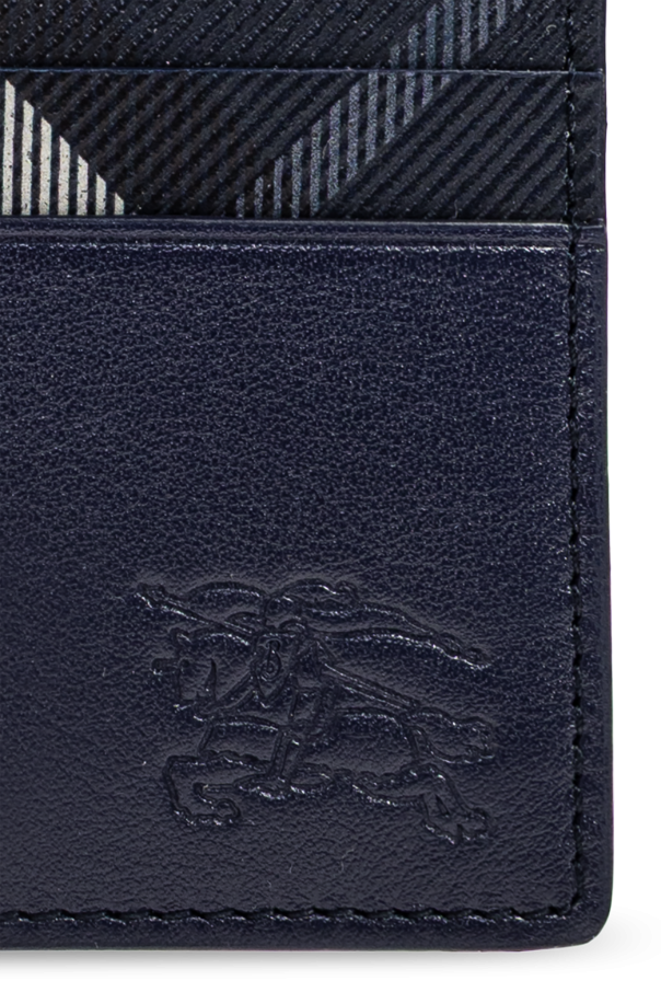 Burberry Leather cardholder with logo