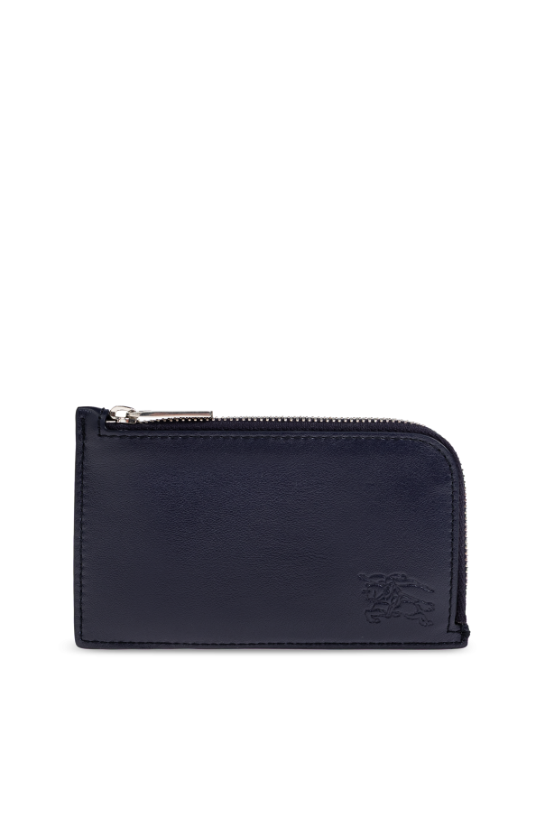Leather card holder with logo od Burberry