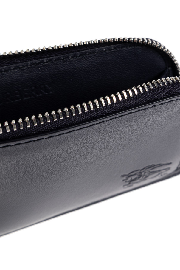 Burberry Leather card holder with logo