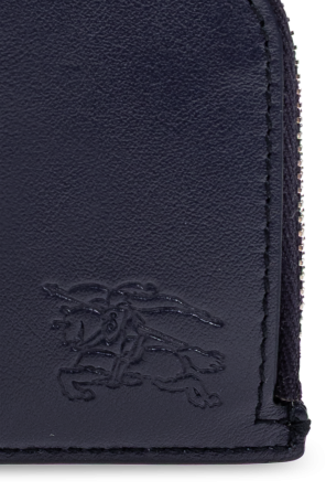 Burberry Leather card holder with logo