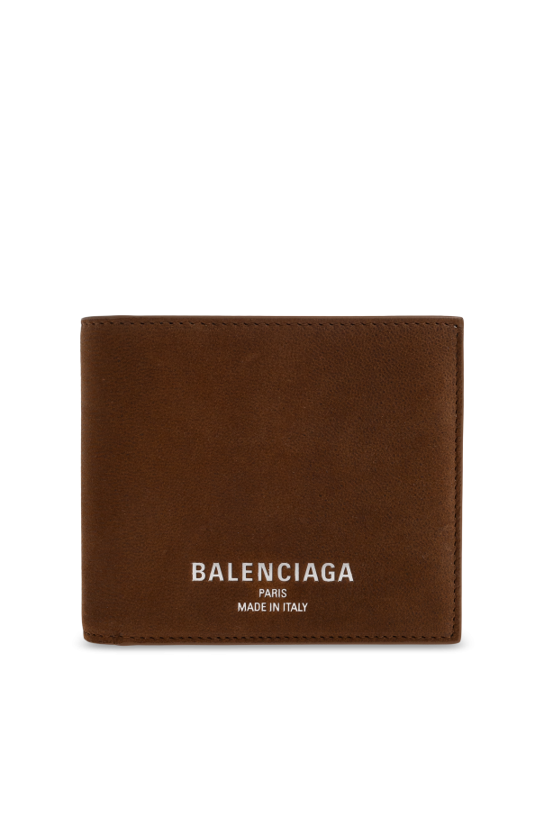 Leather wallet with logo od Balenciaga
