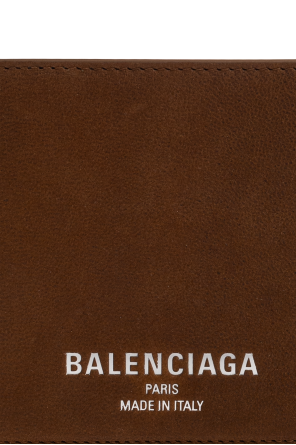 Balenciaga Leather wallet with logo