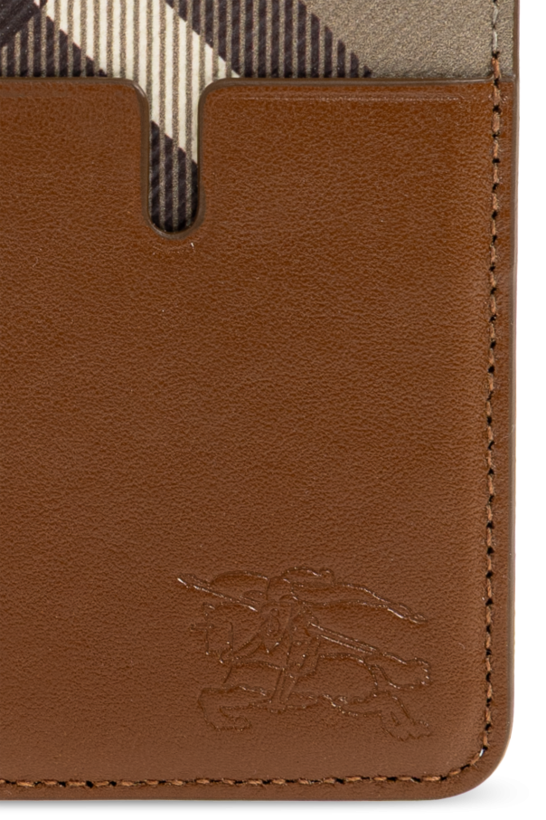 Burberry Lederetui für Karten