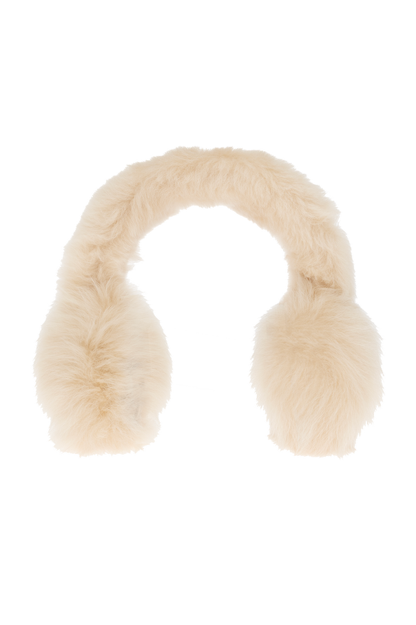 Fur earmuffs od Burberry