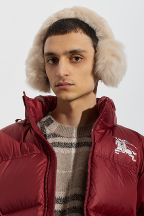 Burberry Protetores de orelhas em pele