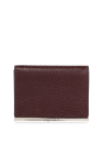 Alexander McQueen BURGUNDY Leather wallet