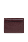 Alexander McQueen BURGUNDY Leather wallet