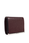 Alexander McQueen BURGUNDY Leather wallet