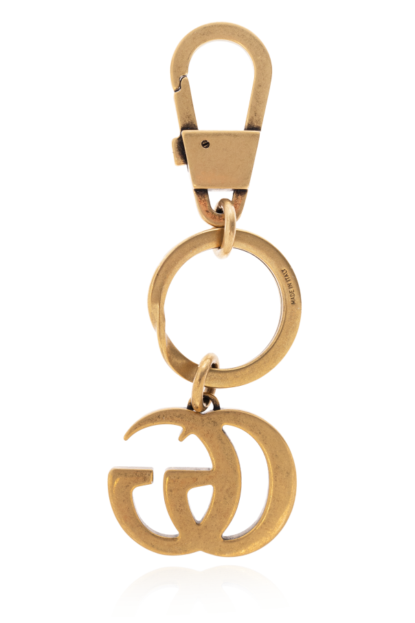 Gucci Keyring with logo-shaped charm
