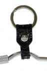 Vivienne Westwood SILVER Keyring with logo