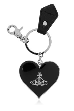Heart-shaped keychain