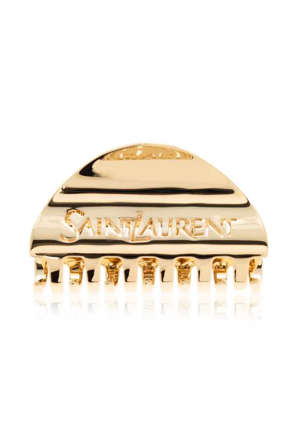 Logo hairpin od Saint Laurent