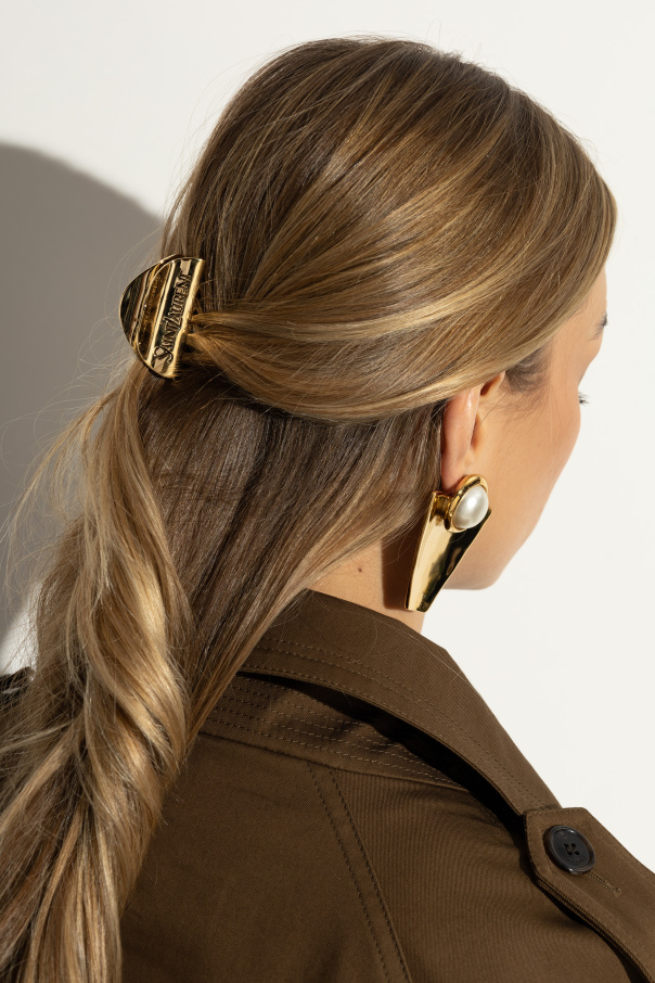 Saint Laurent Haarspange mit Logo