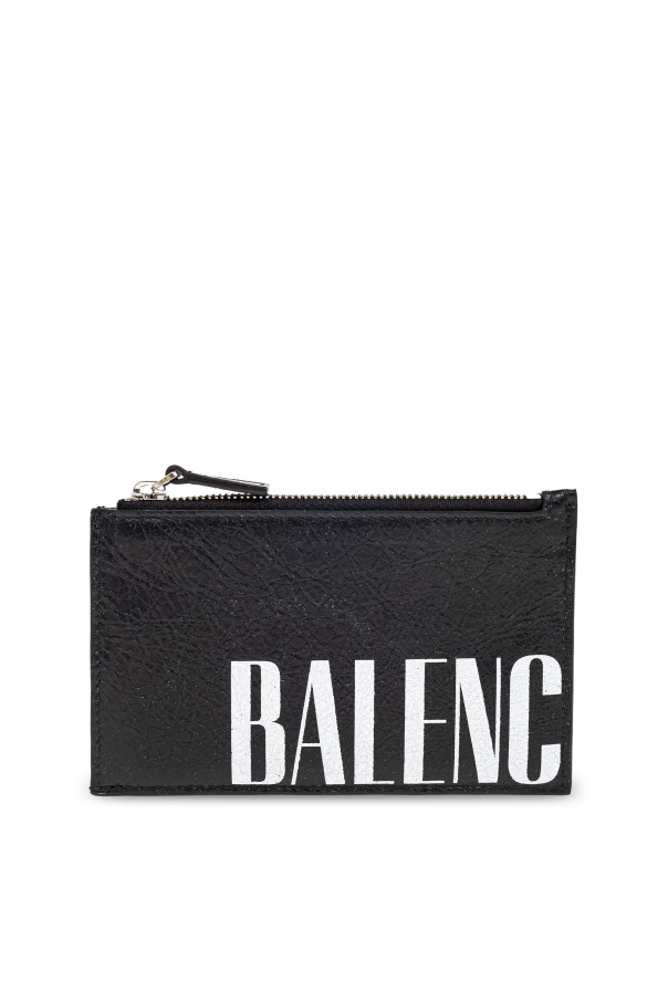 Leather wallet with logo od Balenciaga