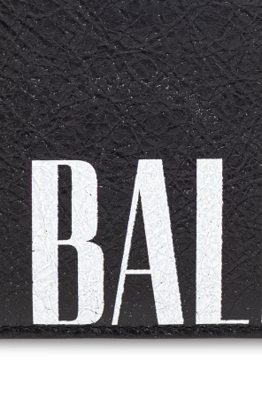 Balenciaga Lederne Geldbörse mit Logo