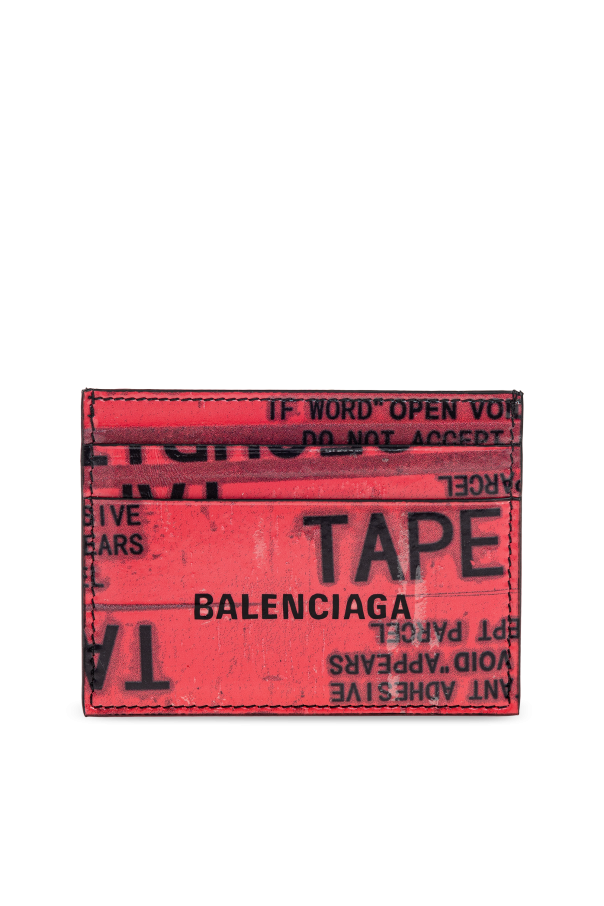 Leather card holder od Balenciaga