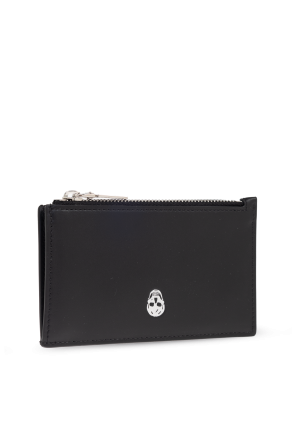 Alexander McQueen Skórzane etui na karty