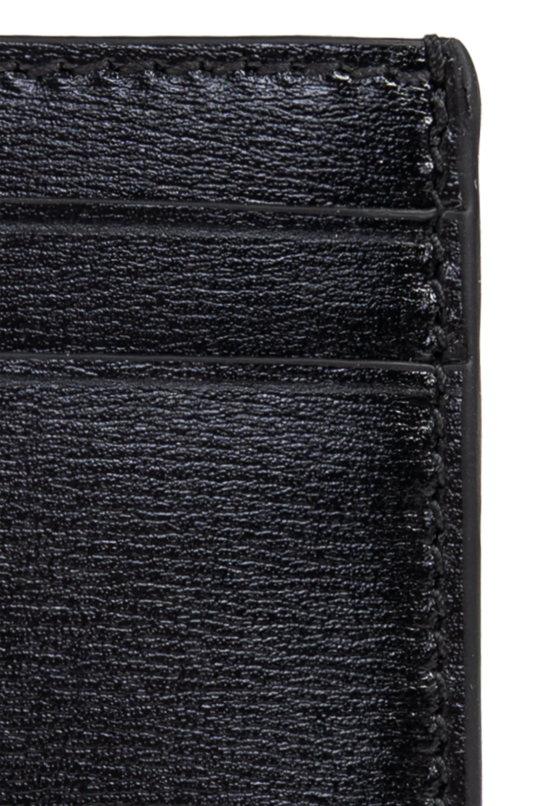 Alexander McQueen Leder Kartenetui