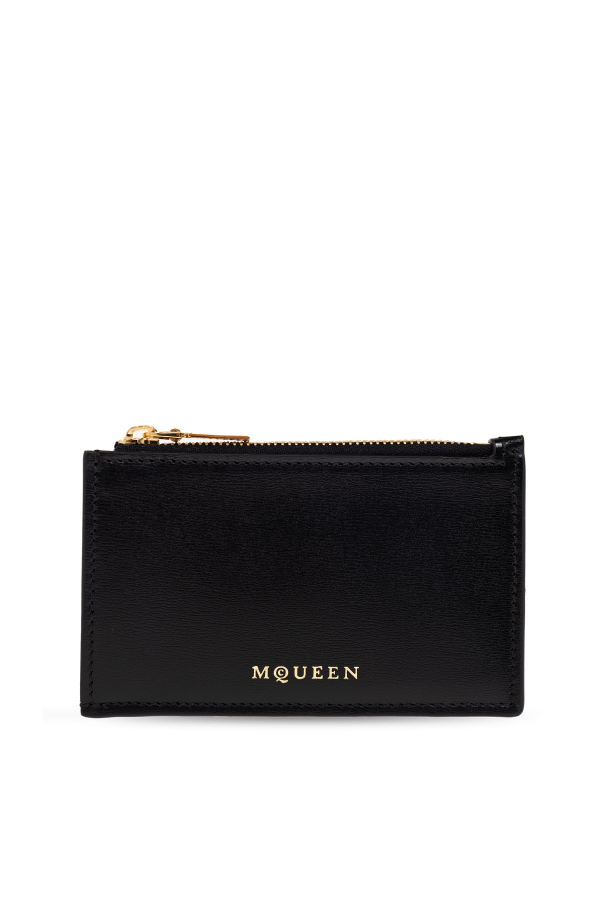 Leather card case od Alexander McQueen