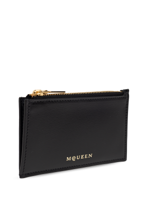 Alexander McQueen Leather card case