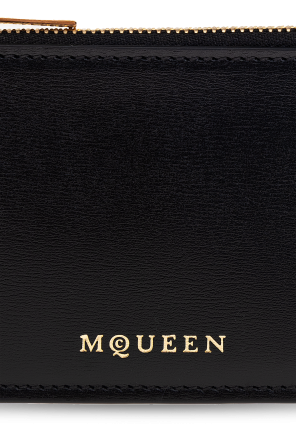 Alexander McQueen Leather card case