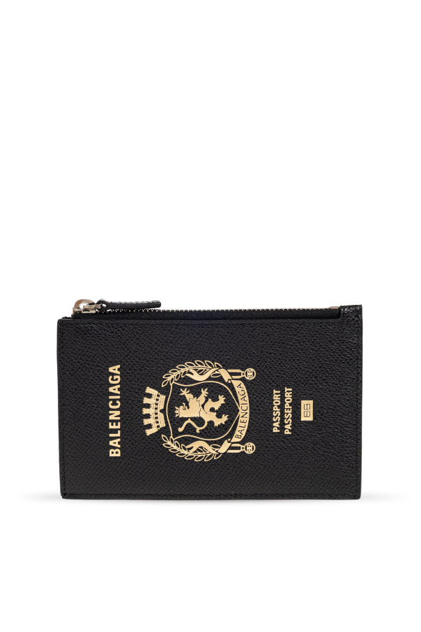 Leather card holder od Balenciaga
