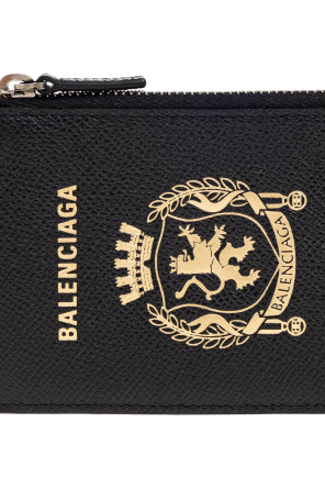 Balenciaga Funda de cuero para tarjetas