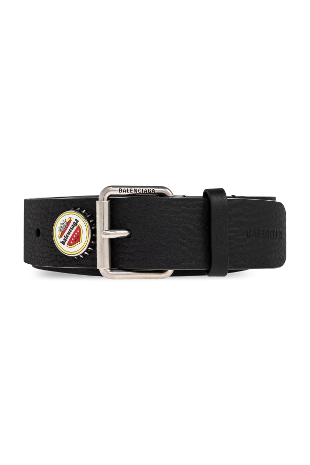 Leather bag strap od Balenciaga