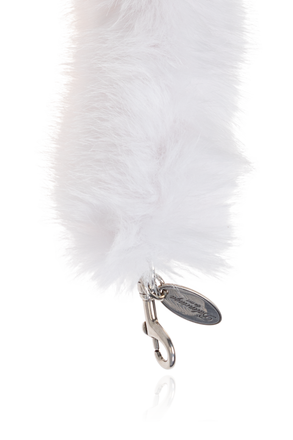 Balenciaga Furry bag strap