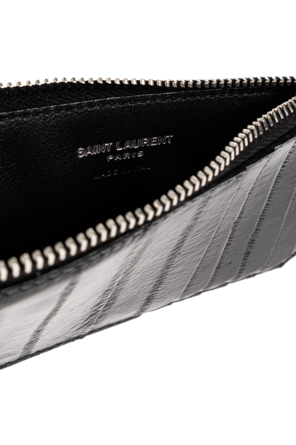 Saint Laurent Leather card holder