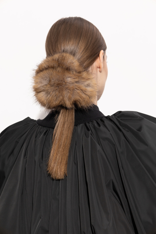 Balenciaga Faux fur scrunchie