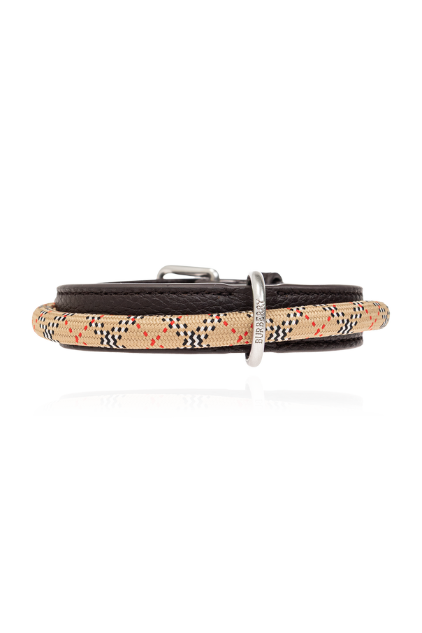 Burberry Leather collar