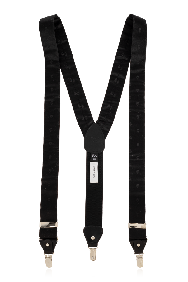 Silk suspenders od Alexander McQueen