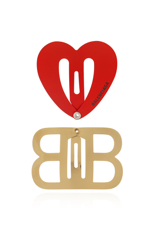 Set of two hair clips od Balenciaga