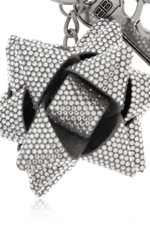 Balenciaga Llavero con colgante brillante