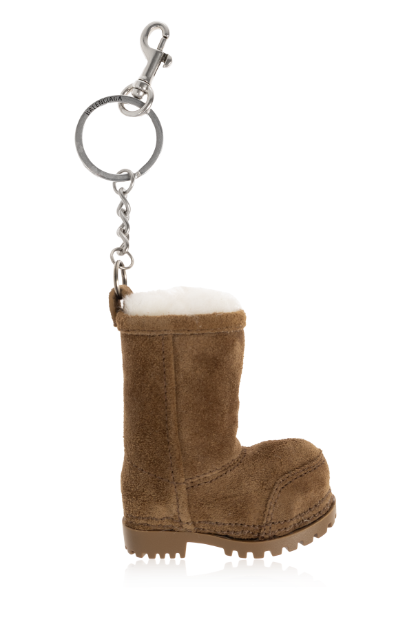 Keychain with a shoe-shaped pendant od Balenciaga