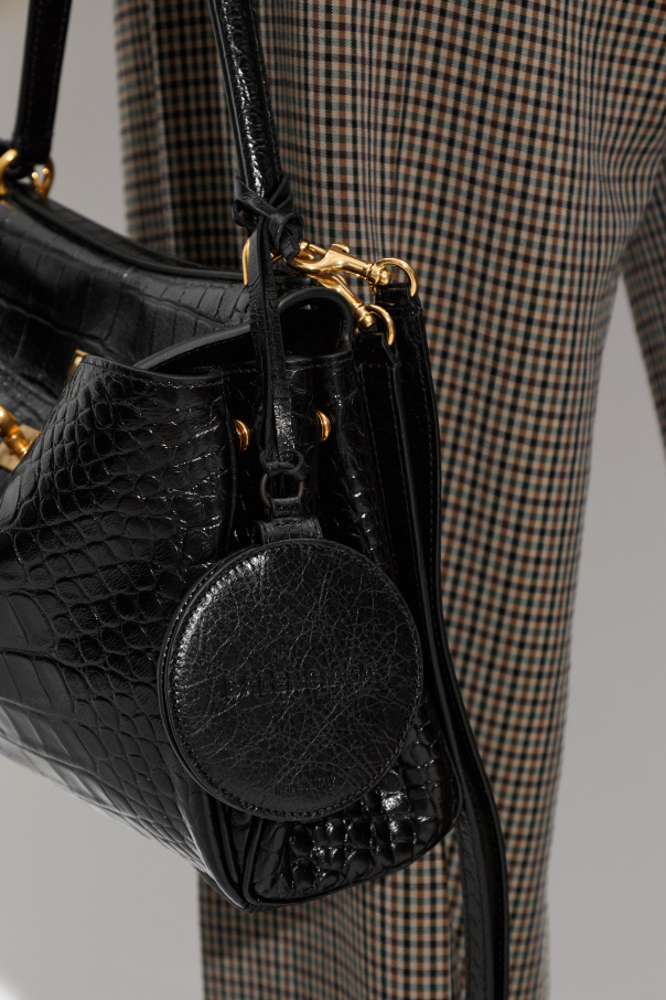 Balenciaga Keychain with built-in mirror