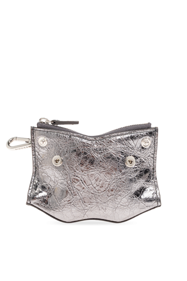 Keychain pouch with logo od Alexander McQueen