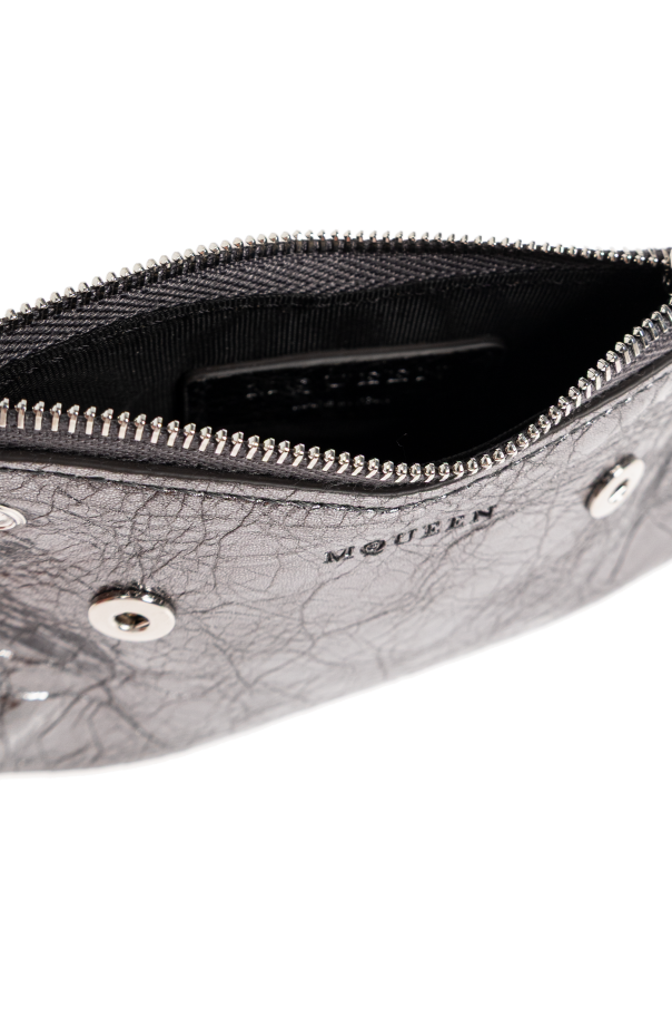 Alexander McQueen Keychain pouch with logo