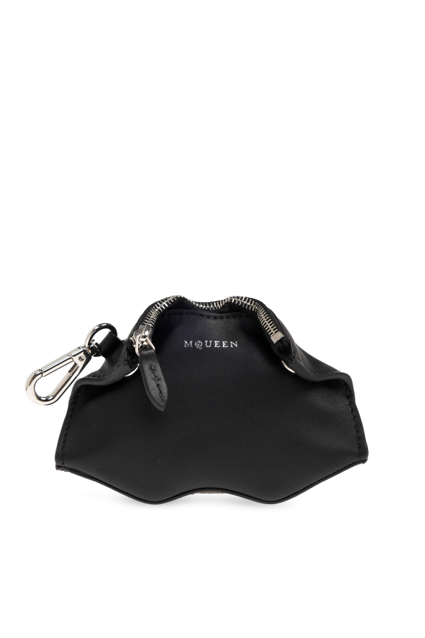 Leather pouch od Alexander McQueen
