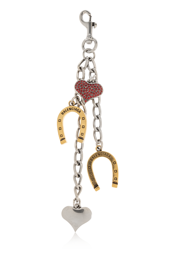 Balenciaga Keyring with charms