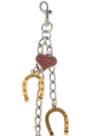 Balenciaga Keyring with charms