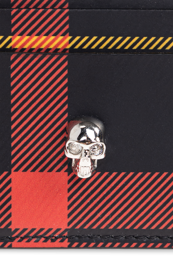 Alexander McQueen Leather card holder